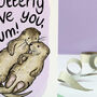 Otterly Love You Mother's Day Card, thumbnail 2 of 5