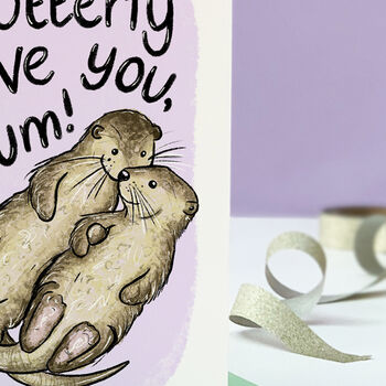 Otterly Love You Mother's Day Card, 2 of 5