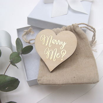 Will You Marry Me Personalised Proposal Keepsake Gift, 5 of 11