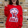 Let The Good Times Roll Women's Roller Skate Sweatshirt, thumbnail 6 of 10