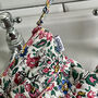 Tall Washbag With Handles In Country Vicarage Print, thumbnail 4 of 5