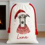 Greyhound Santa Sack, thumbnail 1 of 3