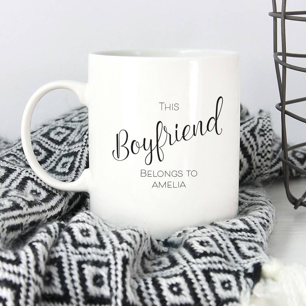 This Boyfriend Belongs To… Personalised Mug