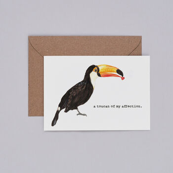 'Toucan Of My Affection' Card, 2 of 3