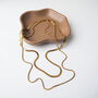 Gold Layered Necklace–18 K Gold Plated Waterproof Chain, thumbnail 2 of 5