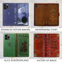 Faux Leather iPhone Case With Classic Book Covers, thumbnail 3 of 9