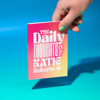 Personalised Daily Thoughts Pocket Notebook, 4 of 9
