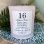 Personalised 16th Magical Years Wax Anniversary Candle, thumbnail 3 of 11