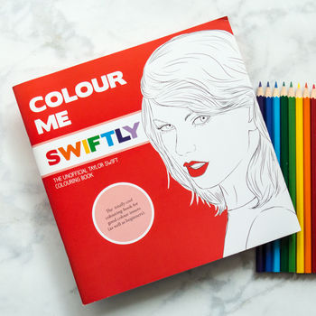 Taylor Swift Colouring Book By Colour Me Good By Berylune