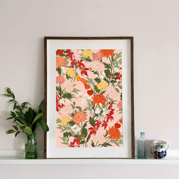 Chrysanthemum Giclee Wall Print, 2 of 6