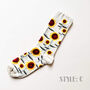 Personalised Fleur Cotton Trio Of Socks In A Box, thumbnail 4 of 11