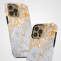Golden Sky Marble Tough Case For iPhone, thumbnail 3 of 4