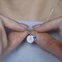 Sterling Silver Birthstone Pendant Necklace, thumbnail 6 of 12