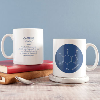 Personalised Caffeine Compound Coaster, 6 of 12