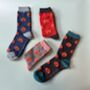Halloween Pumpkin Bamboo Socks, thumbnail 1 of 10
