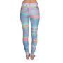 Traveler Yoga Leggings Hand Drawn Design Activewear, thumbnail 4 of 5