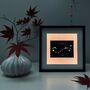 Personalised Star Sign Constellation Light Box, thumbnail 1 of 12