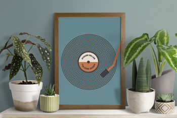 Personalised Vinyl Record Print, 8 of 12