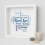 Personalised Thank You Word Art Gift, thumbnail 4 of 6