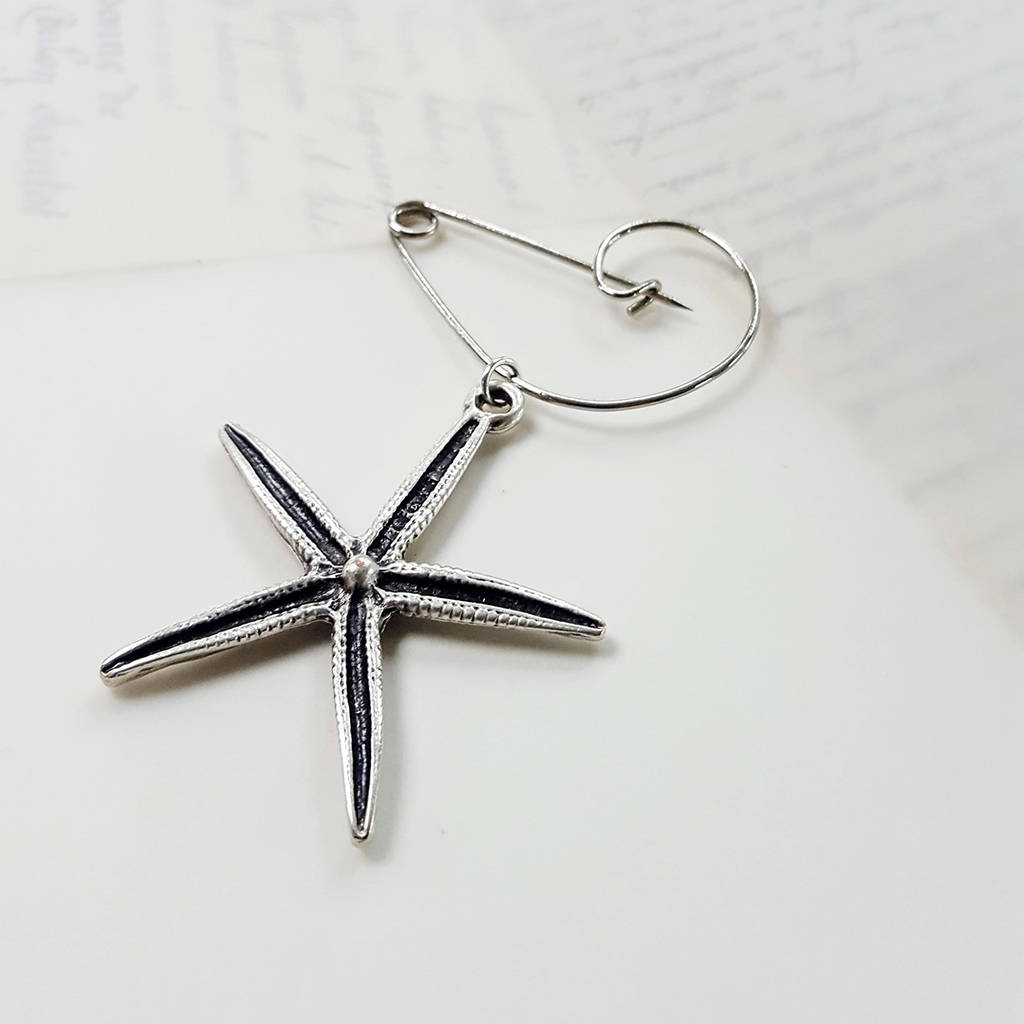 Starfish Brooch By Zamsoe