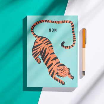 Personalised Tiger Notebook, 3 of 6