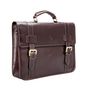 Mens Leather Backpack Briefcase. 'The Micheli', thumbnail 3 of 12