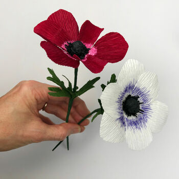 Paper Flower Kit Anemone, 9 of 11