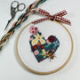 Cross Stitch, Floral Heart Kit, thumbnail 1 of 7