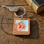 Personalised Milestone Calendar Photo Keyring, thumbnail 3 of 8
