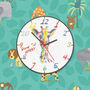 Personalised Giraffe Clock, thumbnail 1 of 3
