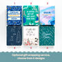 Personalised Seven Year Anniversary Copper Wallet Photo Card, thumbnail 3 of 5