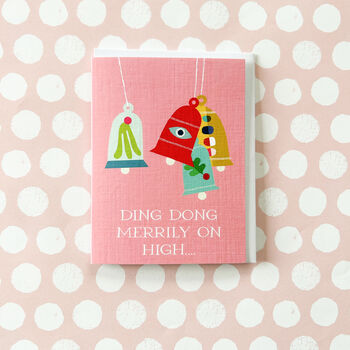 Mini Christmas Bells Card, 3 of 5