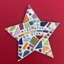 Wish Upon A Star Child’s Mosaic Christmas Craft Kit, thumbnail 4 of 4