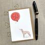 Personalised Whippet Birthday Card, thumbnail 2 of 6