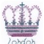 London Crown Cross Stitch Kit, thumbnail 5 of 6