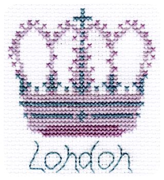 London Crown Cross Stitch Kit, 5 of 6