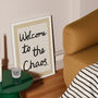 Welcome To The Chaos Handwritten Print, thumbnail 4 of 12