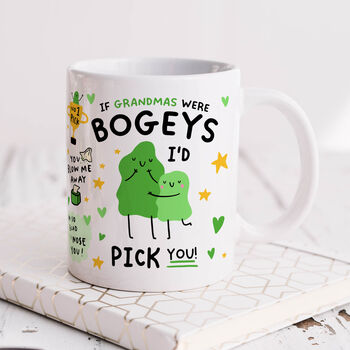 Grandma Mug 'If Grandmas Were Bogeys', 3 of 4