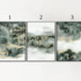 Watercolour Green And Gold, thumbnail 2 of 7