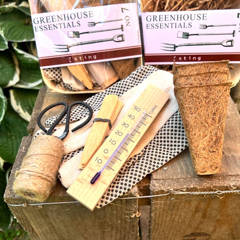 Greenhouse Essential Gardening Gift Set By The Cottage Gardener