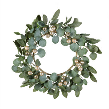 Winter Botanicals Eucalyptus Sparkle Wreath, 2 of 6