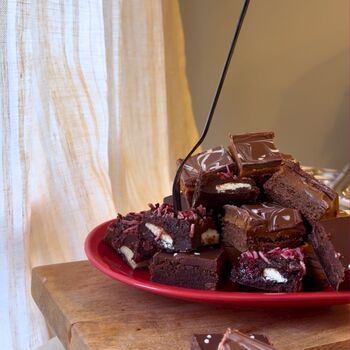 Valentine's Brownie Box Letterbox Gift, 8 of 12