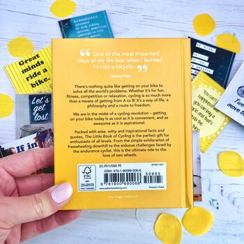 Cyclist Tea And Book Gift Set | Bike Lovers Book Set, 11 of 12