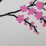 Personalised Cherry Blossom Clay Coaster, thumbnail 5 of 5