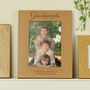 Grandparents Gifts Personalised Wooden Photo Frame, thumbnail 1 of 4