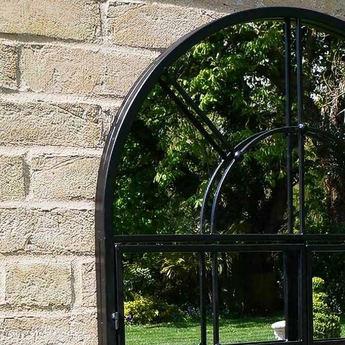 Black Arched Mirror By Life Of Luxury