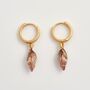 Spiral Shell Huggie Hoops, thumbnail 1 of 6