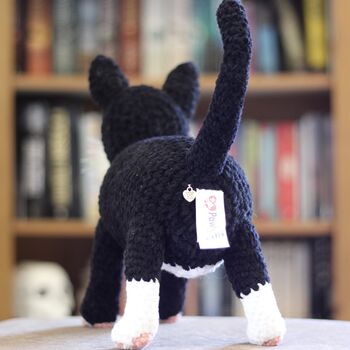 Personalised Crocheted Cuddly Toy Of Your Cat, 8 of 12