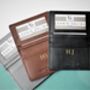 Personalised Fathers Day Luxury Leather ID Card Wallet, thumbnail 1 of 5