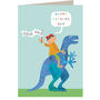 Father's Day Dinosaur Card, thumbnail 2 of 4